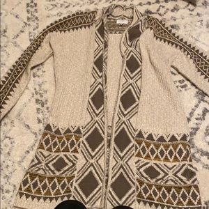 Aztec Cardigan Sweater